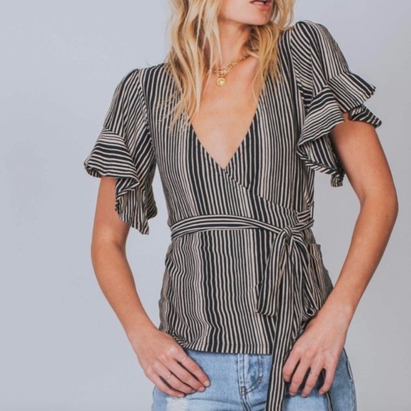 Free People Tops - NWT FREE PEOPLE Wrapped Around My Finger Wrap Top